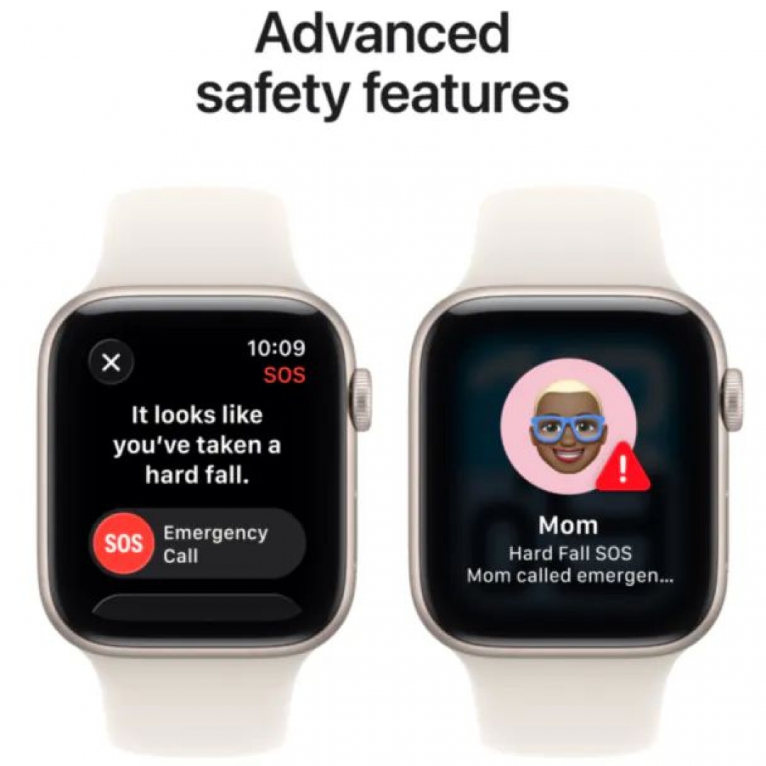 Apple Watch SE 3 GPS 40mm Starlight Aluminium Case with Starlight Sport Band - S/M 4