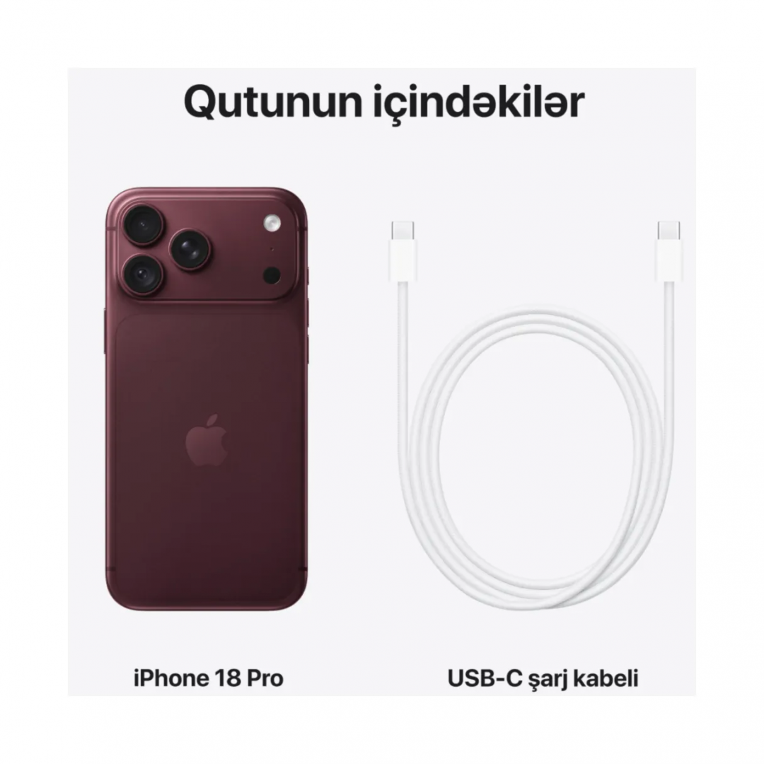iPhone 18 Pro 1TB Burgundy 3